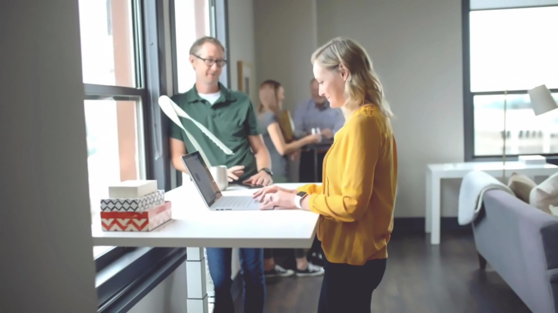 Environnement de travail collaboratif lors d'une formation budgétaire